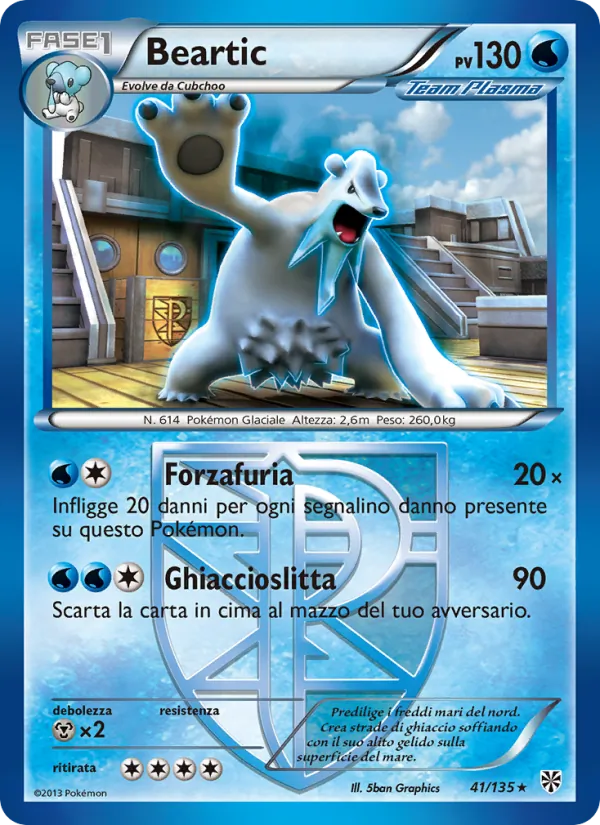 Beartic (Uragano Plasma #41/135)