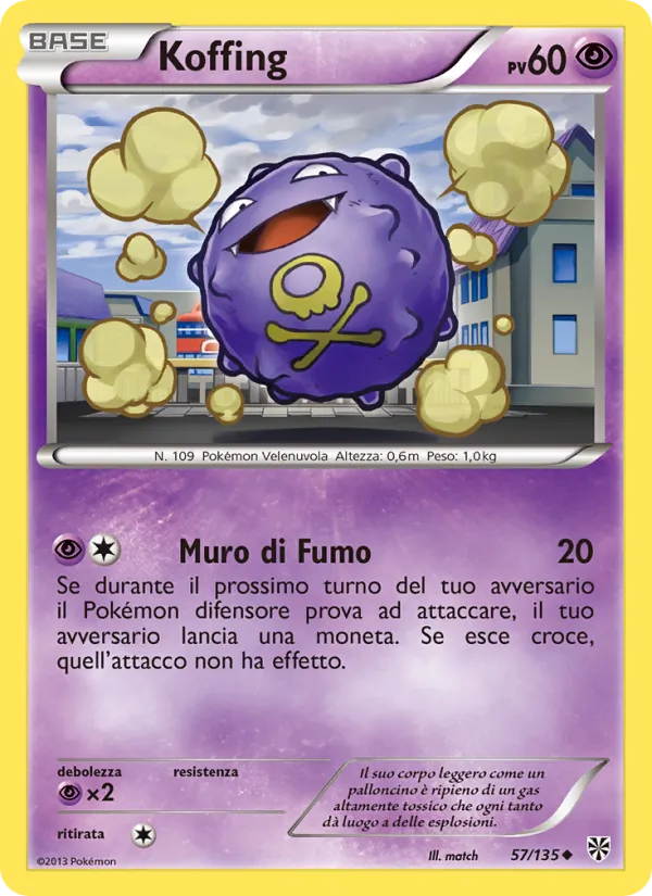 Koffing (Uragano Plasma #57/135)