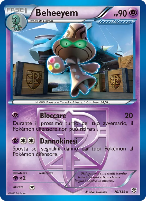 Beheeyem (Uragano Plasma #70/135)