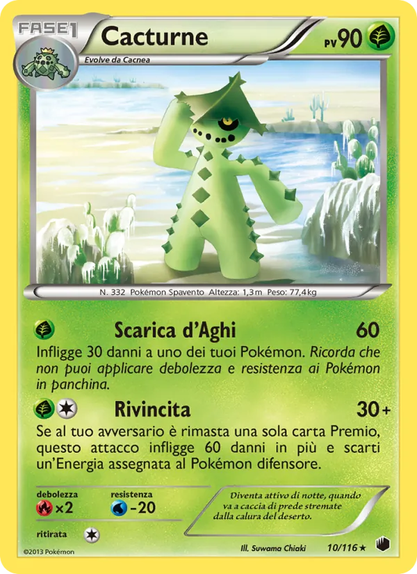 Cacturne (Glaciazione Plasma #10/116)