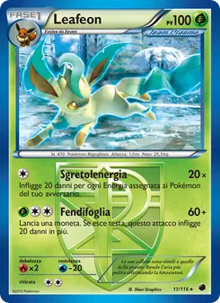 Leafeon (Glaciazione Plasma #11/116)