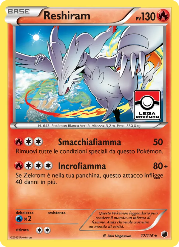 Reshiram (Glaciazione Plasma #17/116)