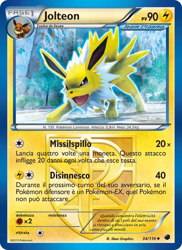 Jolteon (Glaciazione Plasma #34/116)