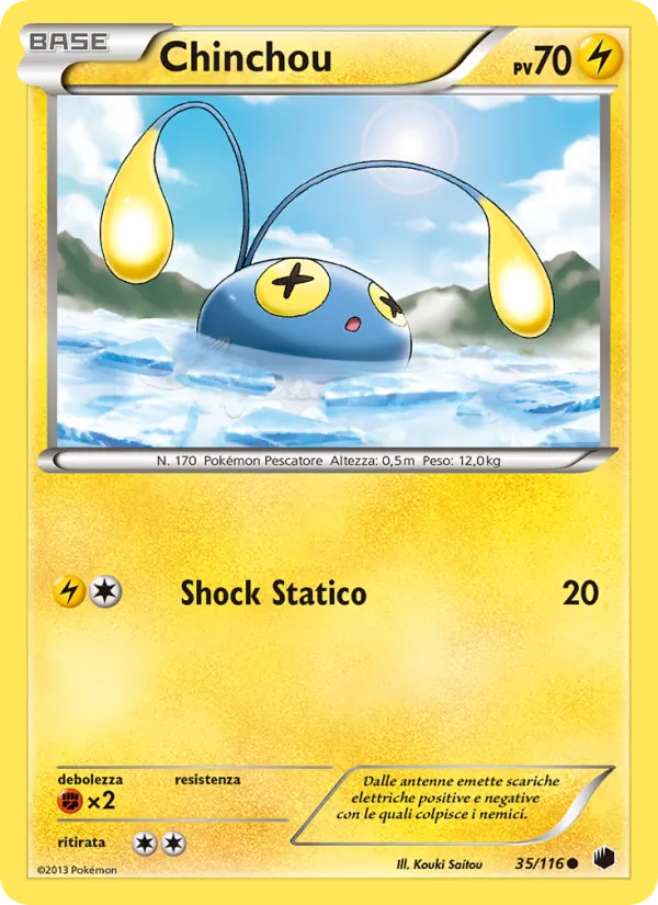 Chinchou (Glaciazione Plasma #35/116)