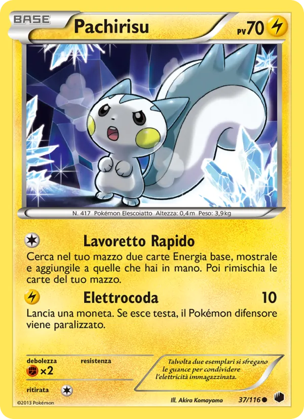 Pachirisu (Glaciazione Plasma #37/116)