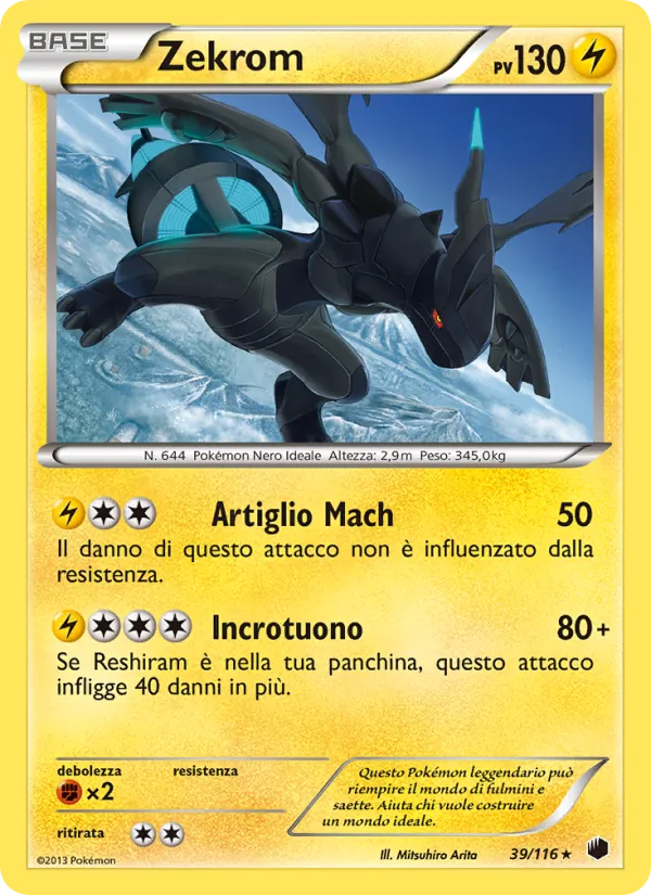 Zekrom (Glaciazione Plasma #39/116)