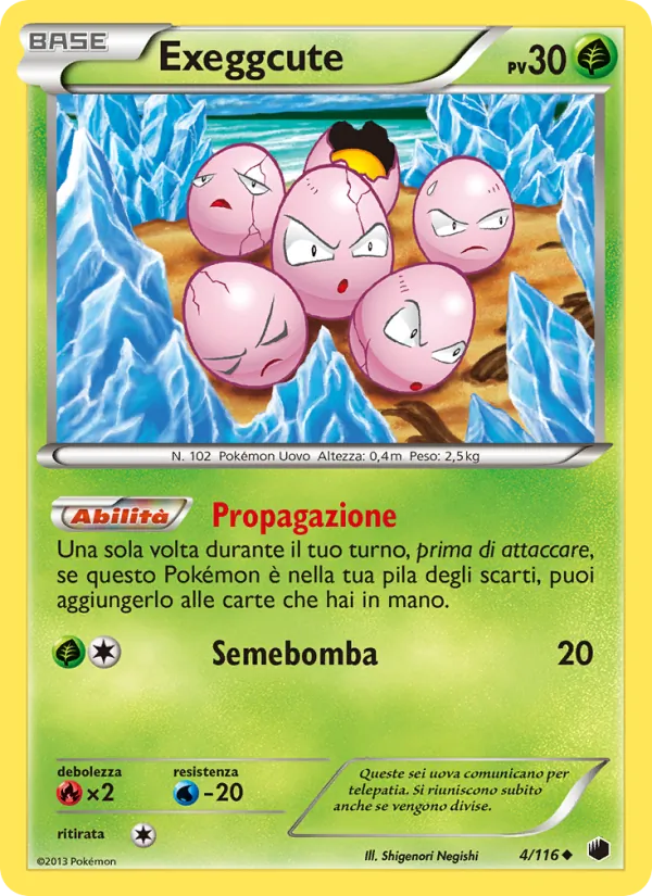 Exeggcute (Glaciazione Plasma #4/116)