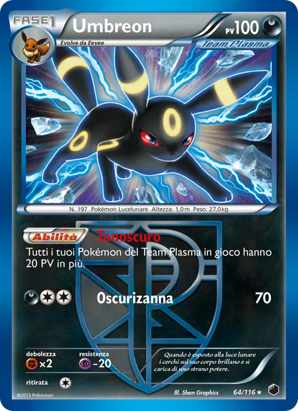 Umbreon (Glaciazione Plasma #64/116)