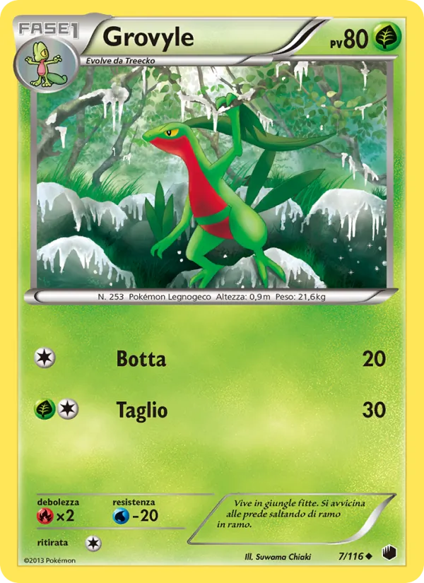 Grovyle (Glaciazione Plasma #7/116)