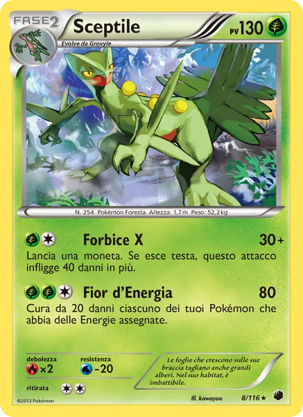 Sceptile (Plasma Freeze #8/116)