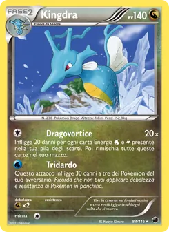 Kingdra (Glaciazione Plasma #84/116)