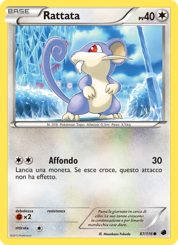 Rattata (Plasma Freeze #87/116)