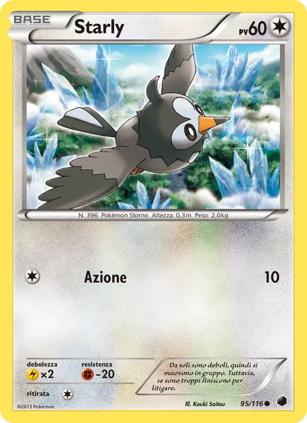 Starly (Plasma Freeze #95/116)