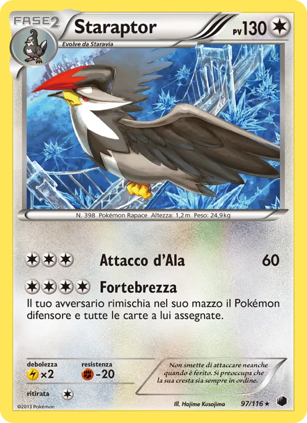 Staraptor (Plasma Freeze #97/116)