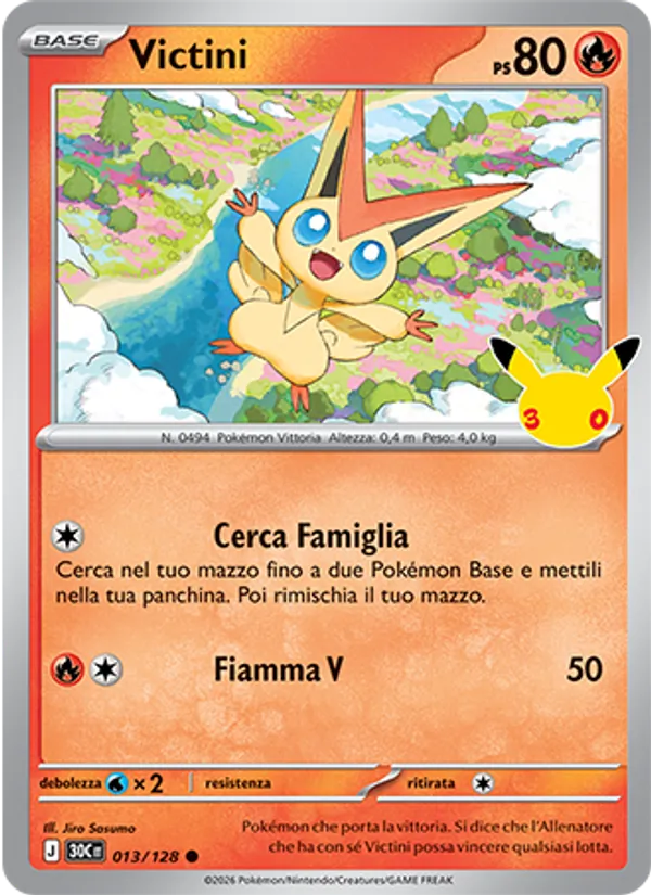 Victini (30° Anniversario #013/128)