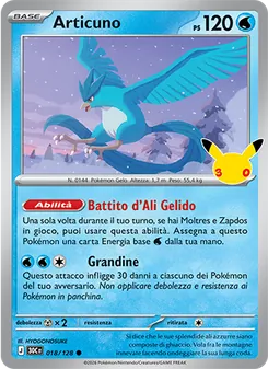 Articuno (30° Anniversario #018/128)