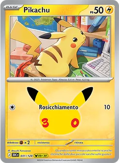 Pikachu (30° Anniversario #031/128)