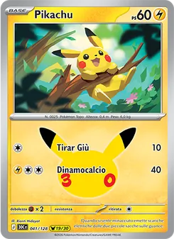 Pikachu (30° Anniversario #041/128)