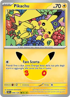 Pikachu (30° Anniversario #048/128)