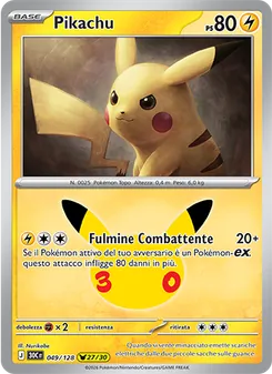 Pikachu (30° Anniversario #049/128)
