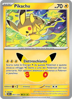 Pikachu (30° Anniversario #051/128)