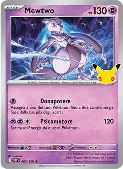 Mewtwo (30° Anniversario #063/128)