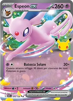 Espeon-ex (30° Anniversario #070/128)