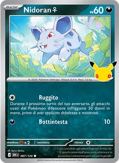 Nidoran♀ (30° Anniversario #087/128)