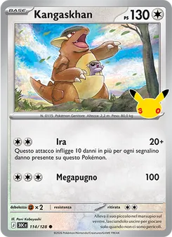 Kangaskhan (30° Anniversario #114/128)