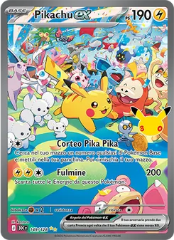 Pikachu-ex (30° Anniversario #149/128)