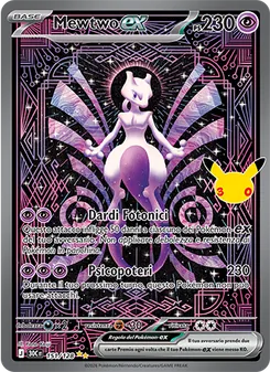 Mewtwo-ex (30° Anniversario #151/128)