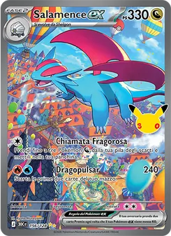 Salamence-ex (30° Anniversario #156/128)