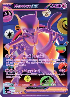 Mewtwo-ex (30° Anniversario #157/128)