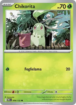 Chikorita (Megaevoluzione #008/132)