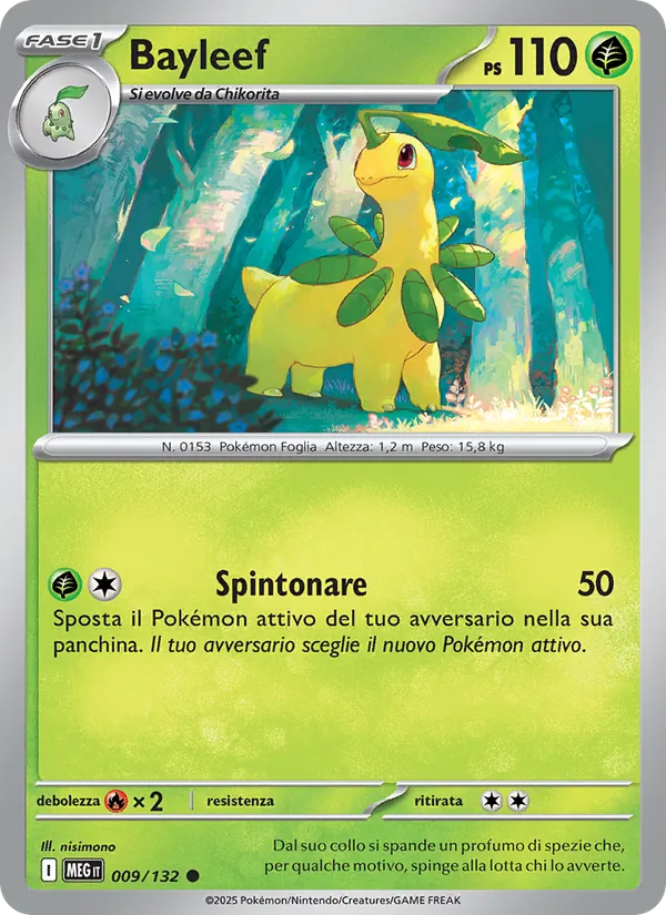 Bayleef (Megaevoluzione #009/132)