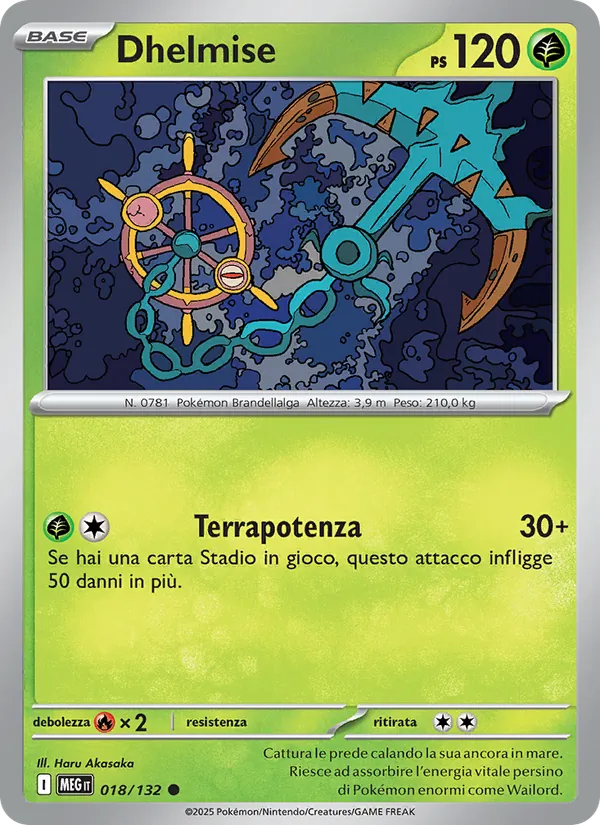 Dhelmise (Mega Evolution #018/132)