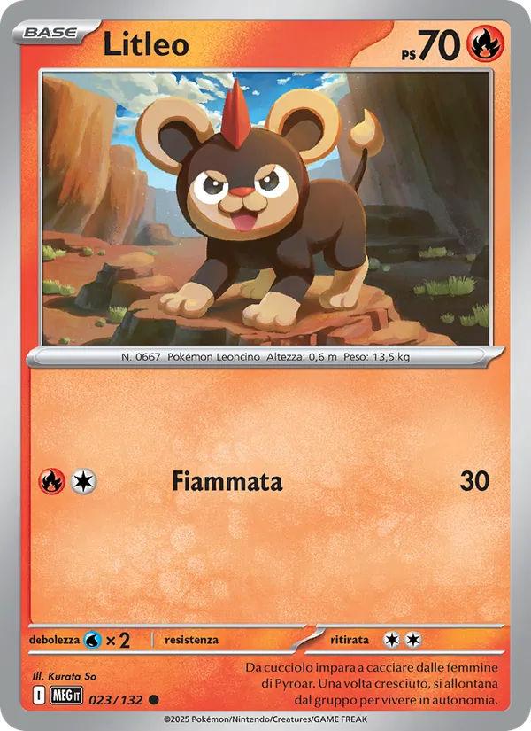Litleo (Mega Evolution #023/132)