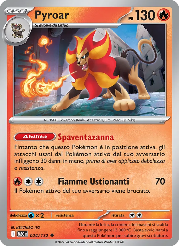 Pyroar (Mega Evolution #024/132)
