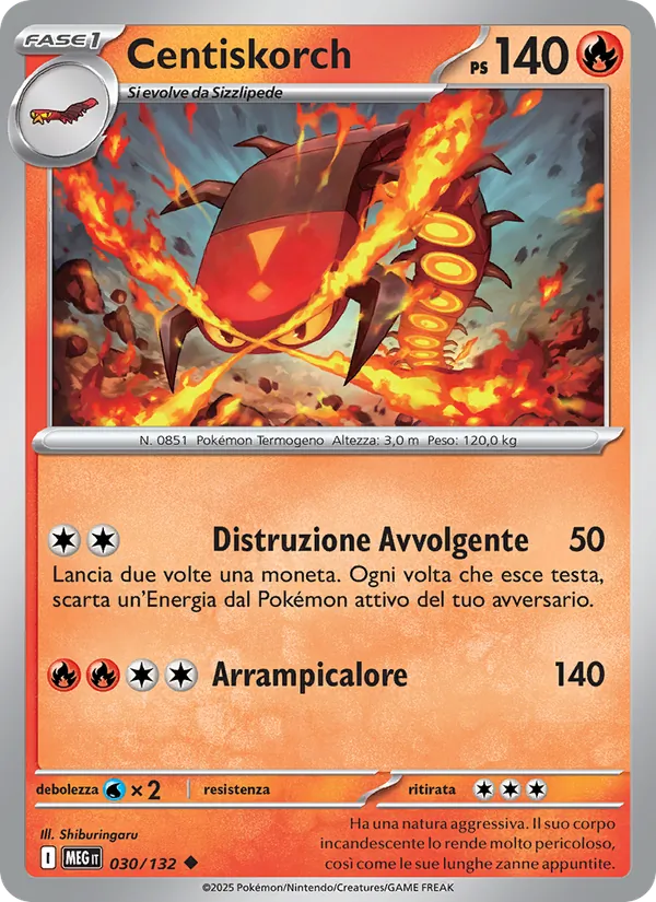 Centiskorch (Megaevoluzione #030/132)