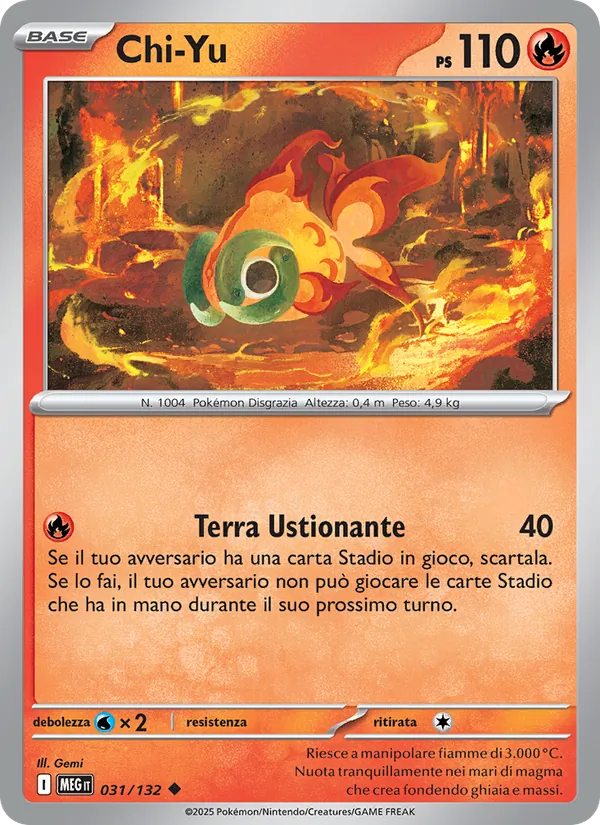 Chi-Yu (Megaevoluzione #031/132)