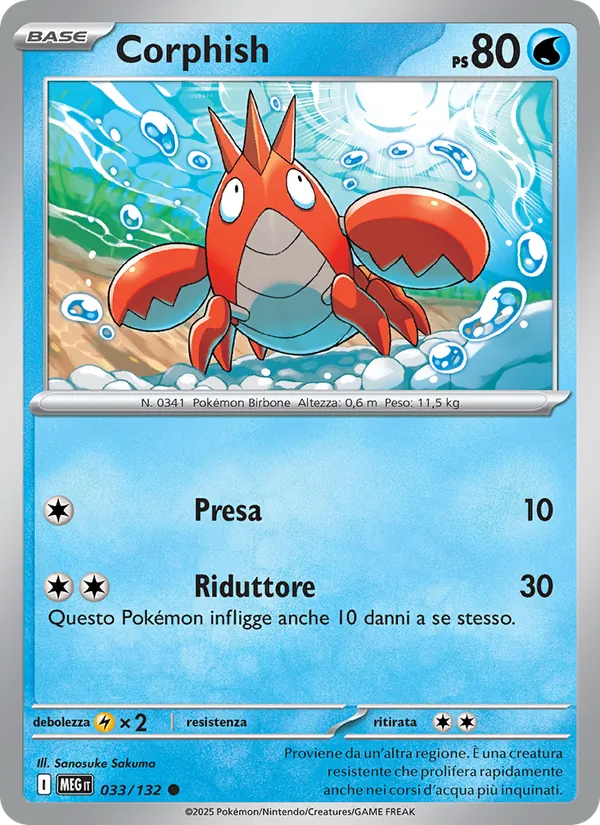 Corphish (Megaevoluzione #033/132)