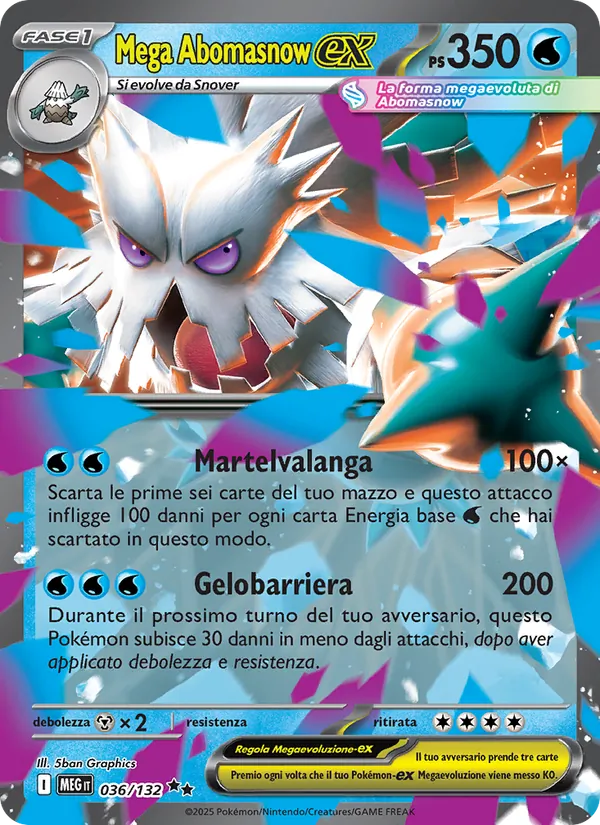 Mega Abomasnow-ex (Mega Evolution #036/132)