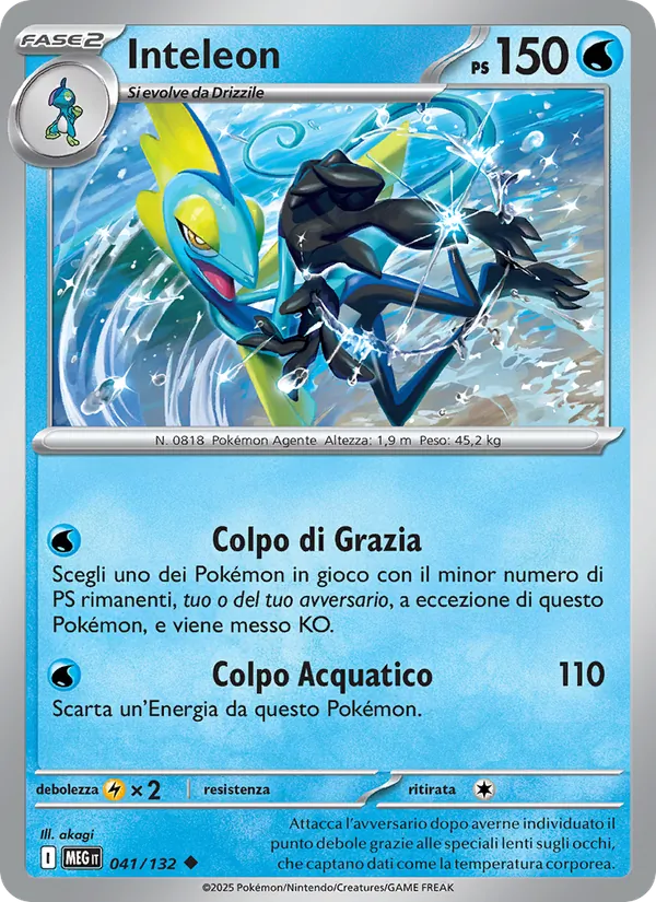Inteleon (Megaevoluzione #041/132)