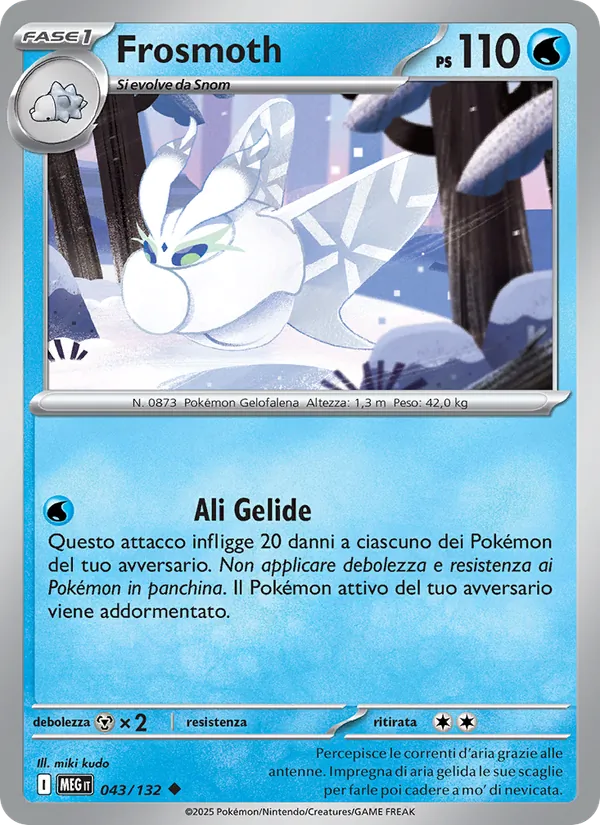 Frosmoth (Megaevoluzione #043/132)
