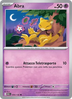 Abra (Megaevoluzione #054/132)