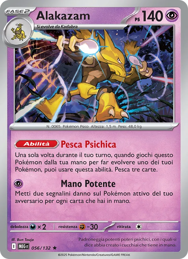 Alakazam (Megaevoluzione #056/132)