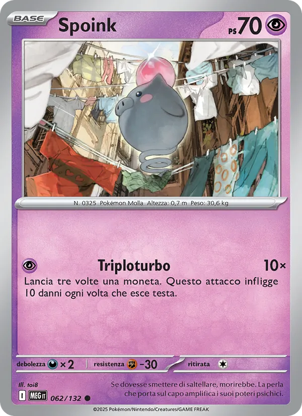 Spoink (Megaevoluzione #062/132)