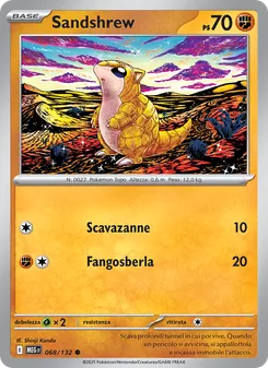 Sandshrew (Megaevoluzione #068/132)
