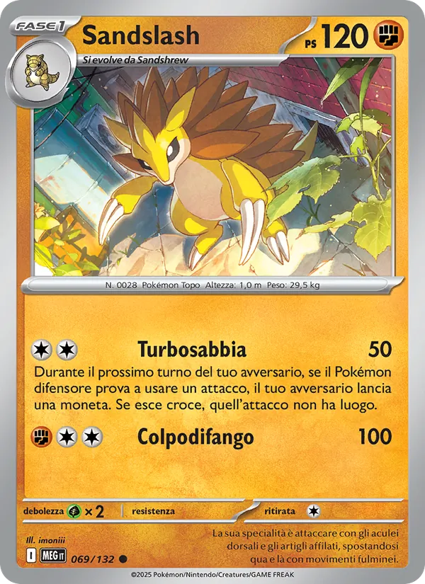 Sandslash (Mega Evolution #069/132)