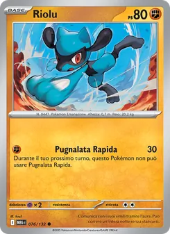 Riolu (Megaevoluzione #076/132)